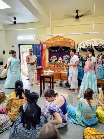 Ram Navami puja scene